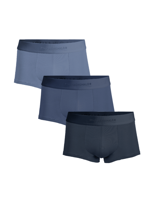 Muchachomalo Herren Pima Baumwolle Boxer Shorts - 3er Pack - Herren Unterwäsche - Image 1