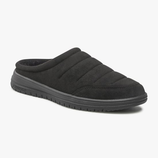 Skechers Relaxed Fit: Murette Garvanza Herren Pantoletten aus Mikrofaser in Schwarz - Image 2