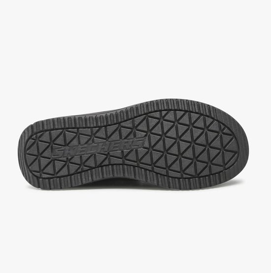 Skechers Relaxed Fit: Murette Garvanza Herren Pantoletten aus Mikrofaser in Schwarz - Image 4