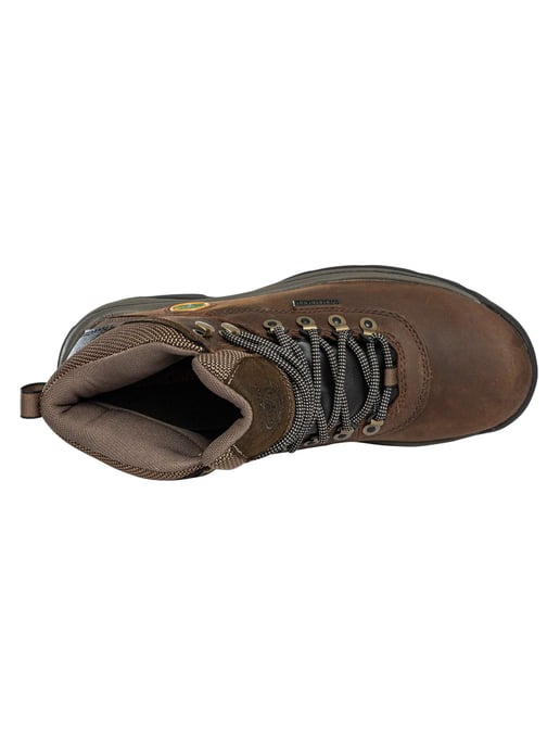 Timberland White Ledge Mid Wasserdichte Wanderschuhe, Braun - Image 6