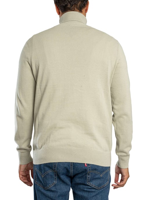 BOSS Akiro Rollkragenpullover, Beige - Image 3