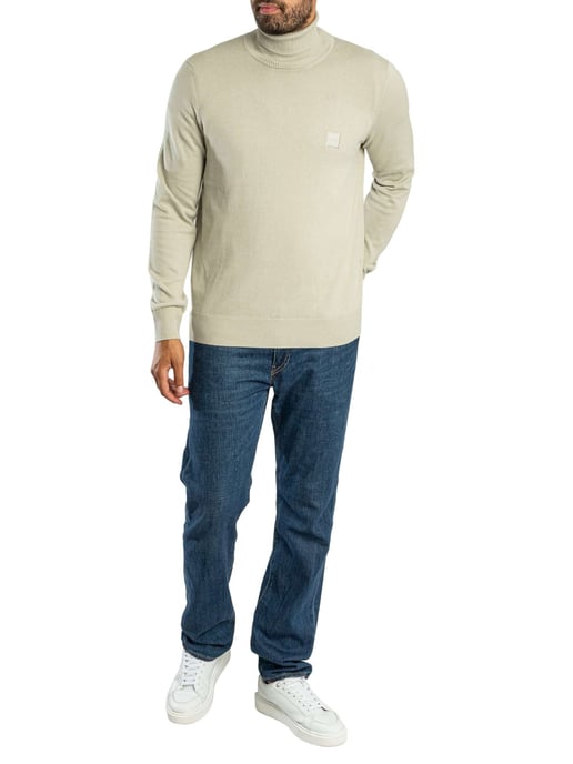 BOSS Akiro Rollkragenpullover, Beige - Image 5
