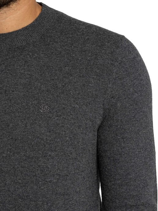 Superdry Essential LW Wollmischung Strick, Grau - Image 4