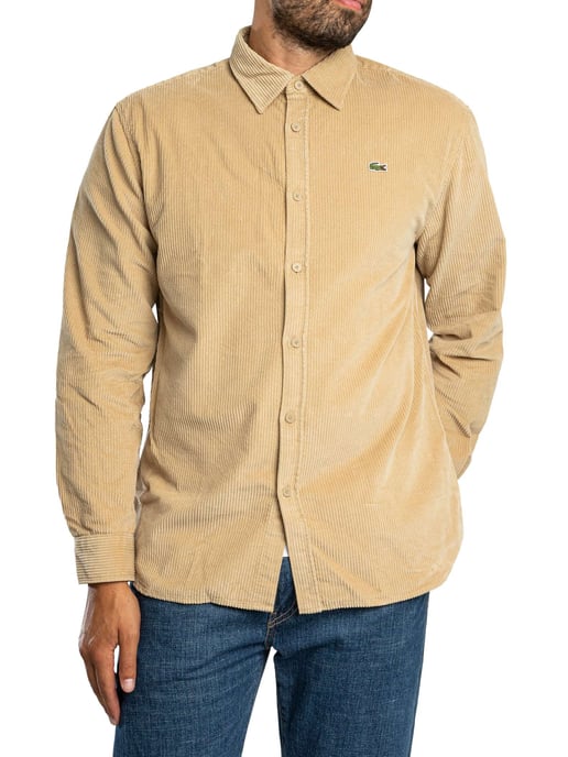 Lacoste Freizeithemd, Beige - Image 2