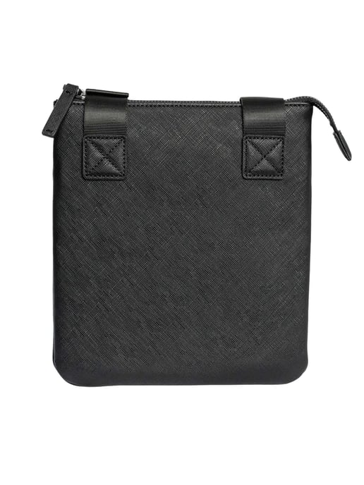 Armani Exchange Umhängetasche Mit Box-Logo, Schwarz - Image 3