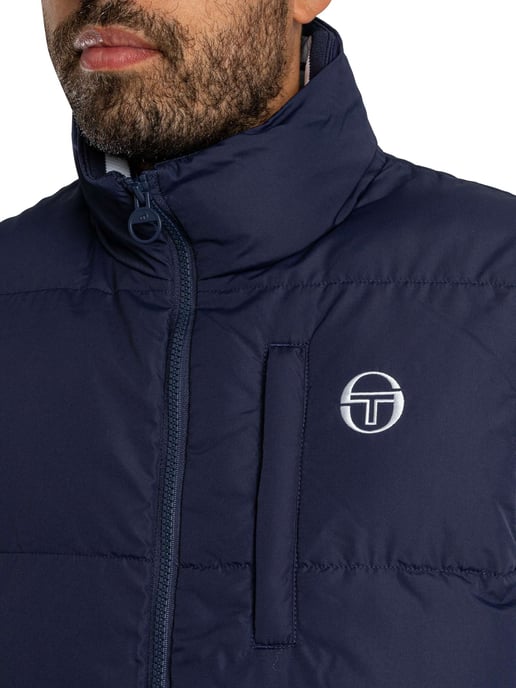 Sergio Tacchini Gepolsterte Weste, Blau - Image 5