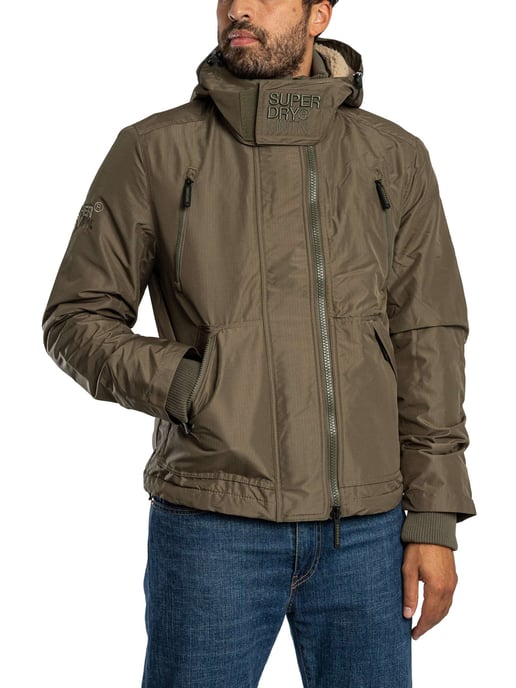 Superdry Arktis-Windjacke Mit Kapuze, Grün - Image 1