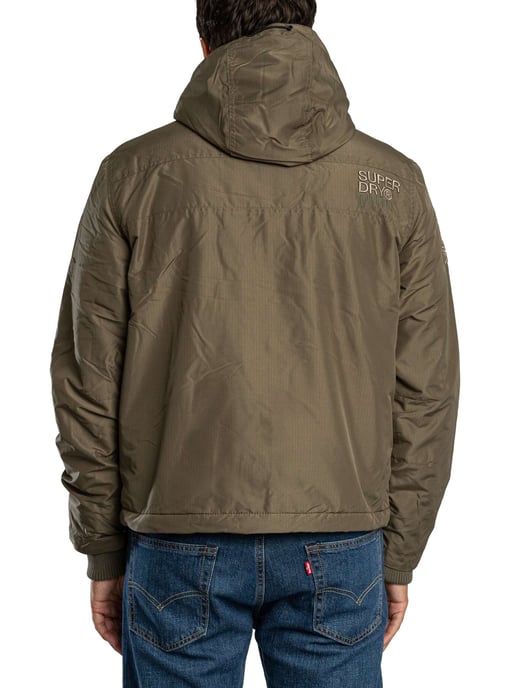 Superdry Arktis-Windjacke Mit Kapuze, Grün - Image 4