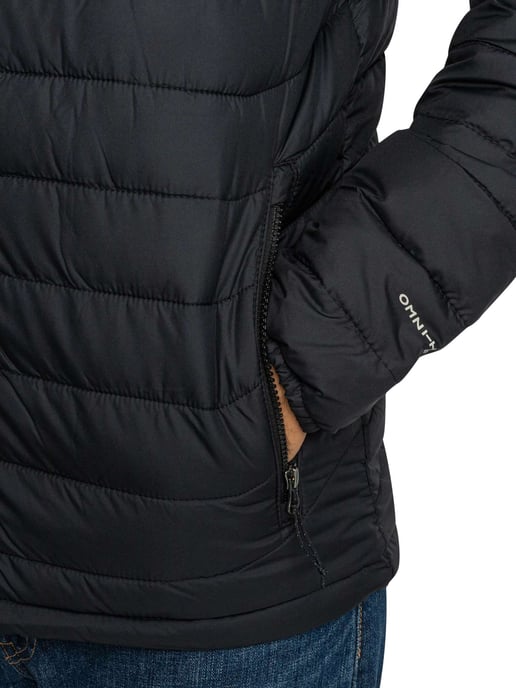 Columbia Powder Lite II Kapuzenjacke, Schwarz - Image 4