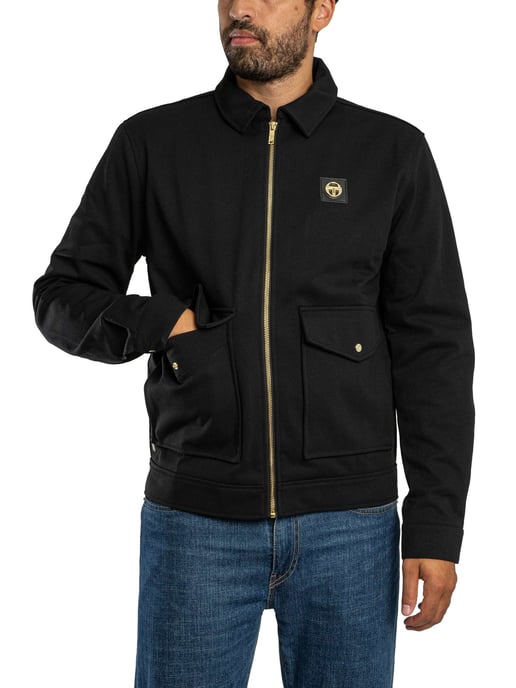Sergio Tacchini Neue Tommaso-Jacke Mit Kragen, Schwarz - Image 2
