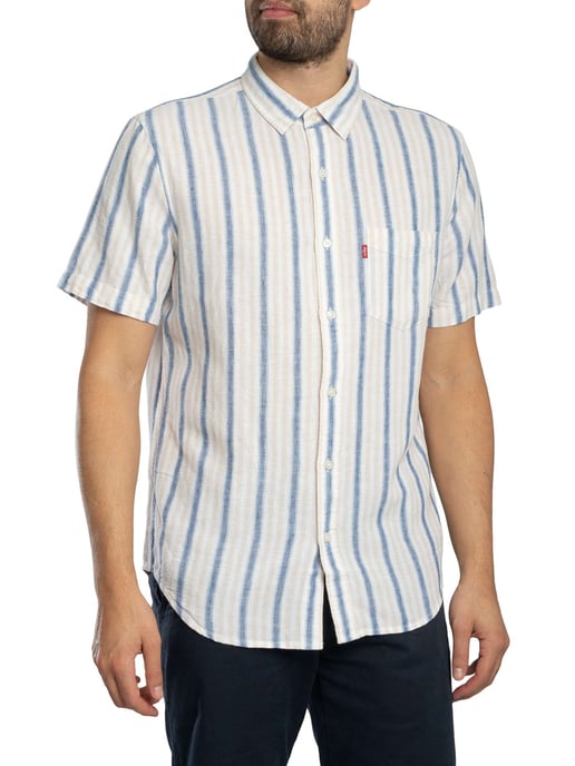 Levi's Kurzarmhemd „Sunset“, Weiß - Image 1