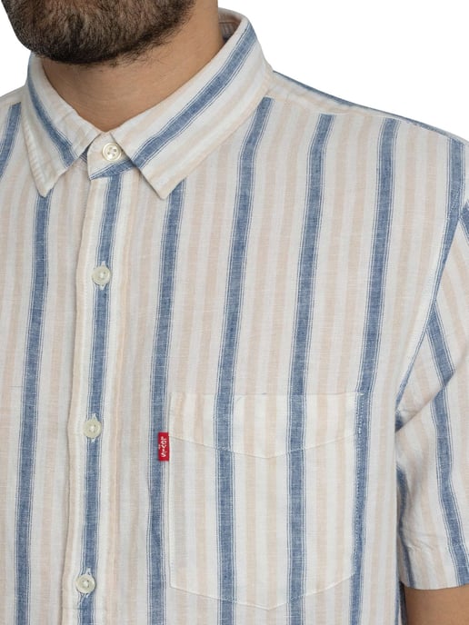 Levi's Kurzarmhemd „Sunset“, Weiß - Image 4