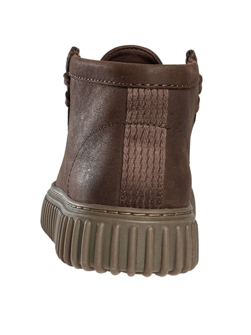 Clarks Torhill Hi Lederschuhe, Braun - Image 5