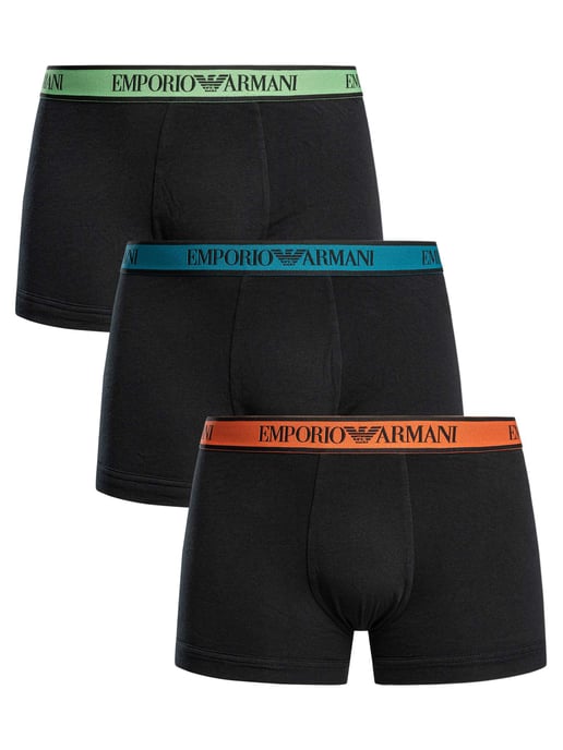 Emporio Armani 3 Packungsstämme, Schwarz - Image 1