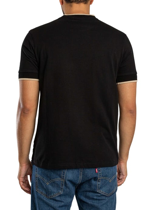 Sergio Tacchini Conte T-Shirt, Schwarz - Image 3