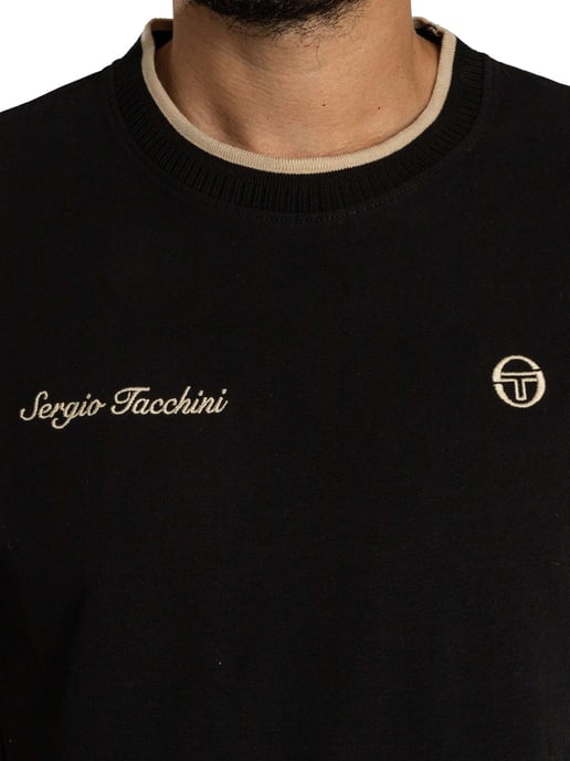 Sergio Tacchini Conte T-Shirt, Schwarz - Image 4