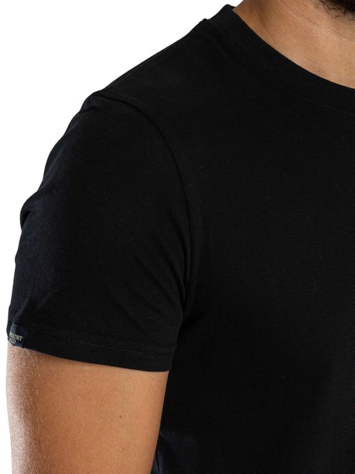 Superdry Essential Serif Logo T-Shirt, Schwarz - Image 5