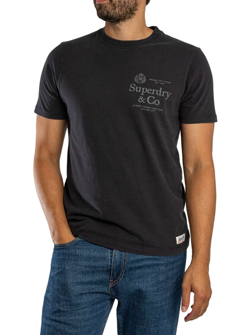 Superdry 1954 Company Relaxed T-Shirt, Blau - Image 2