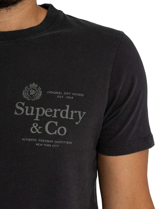 Superdry 1954 Company Relaxed T-Shirt, Blau - Image 5