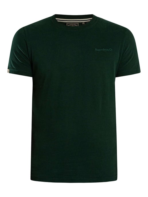 Superdry Essential Firmenlogo T-Shirt, Grün - Image 6