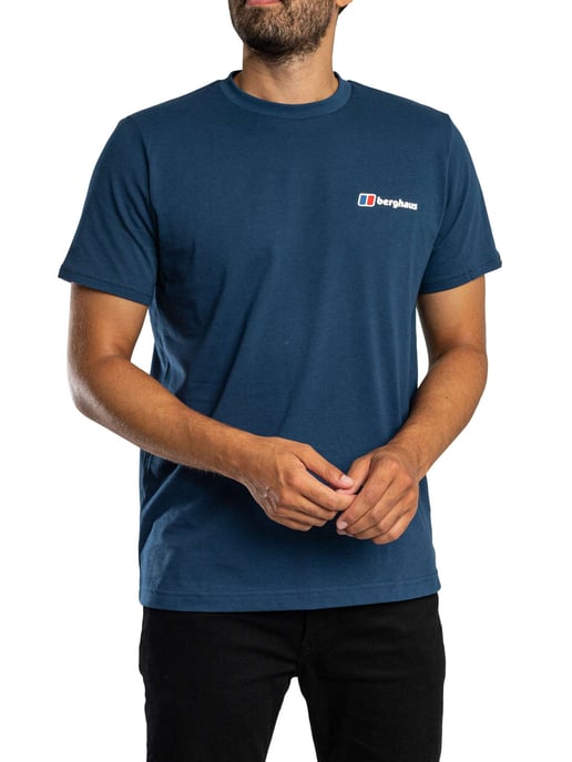 Berghaus T-Shirt Mit Klassenlogo, Blau - Image 1