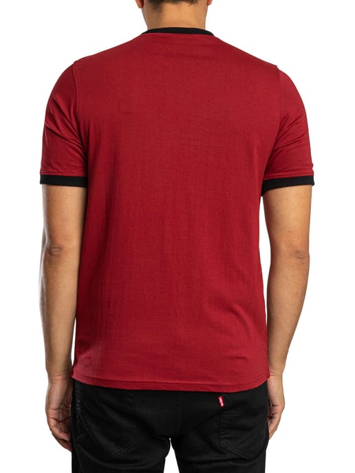 Fila Marconi T-Shirt, Rot - Image 3
