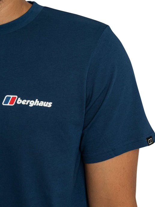 Berghaus T-Shirt Mit Klassenlogo, Blau - Image 4