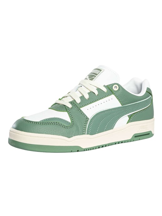 Puma Slipstream Lo Vintage Leder-Sneaker, Weiß - Image 1