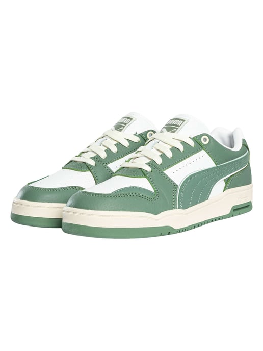 Puma Slipstream Lo Vintage Leder-Sneaker, Weiß - Image 2