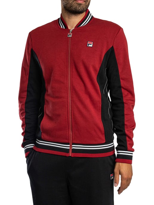 Fila Settanta Baseball Track Jacke, Rot - Image 2