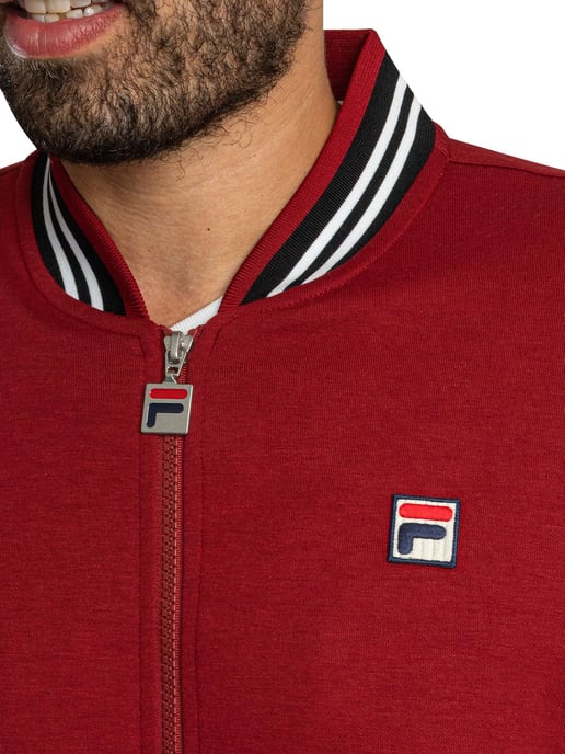 Fila Settanta Baseball Track Jacke, Rot - Image 4