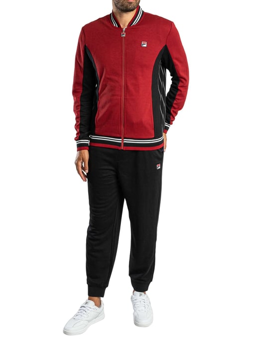 Fila Settanta Baseball Track Jacke, Rot - Image 6