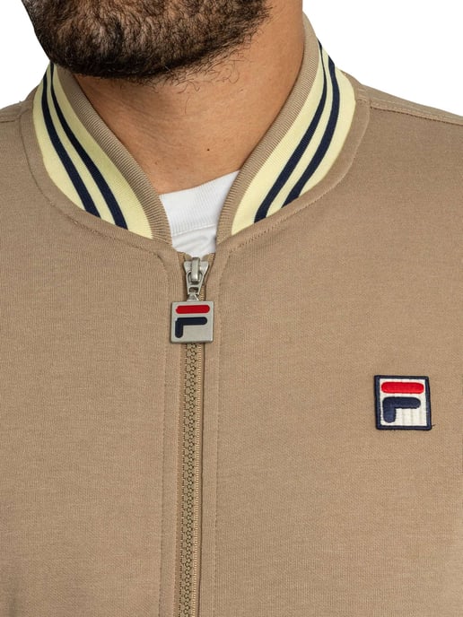 Fila Settanta Baseball Track Jacke, Beige - Image 5
