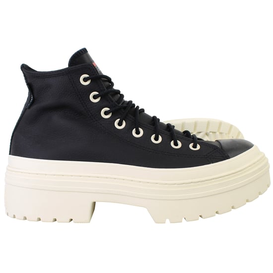 Converse Chuck Taylor All Star Lugged Heel Plattform Damen Schwarz Schuhe - Image 4