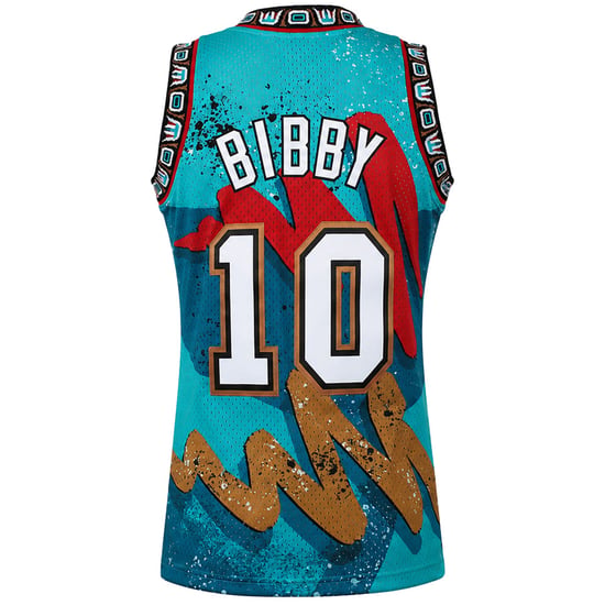 Mitchell & Ness NBA Vancouver Grizzlies #10 Bibby Herren Teal Weste - Image 2