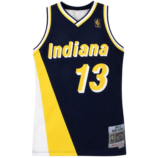Mitchell & Ness NBA Indiana Pacers #13 Jackson Swingman Herren Navy Weste - Image 1