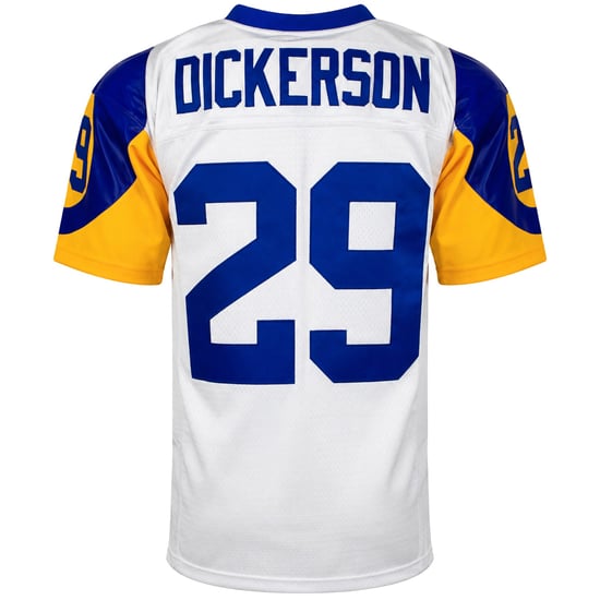 Mitchell & Ness NFL Los Angeles Arms #29 Dickerson Legacy Herren Weißes Trikot - Image 3