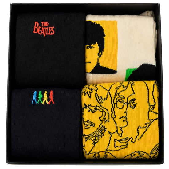 Happy Socks 4er-Pack Die Beatles Kollektion Multicolor Geschenkset - Image 3