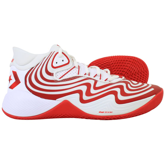 Converse All Star BB Trilliant CX Unisex Basketballschuhe Weiß/Rot - Image 4