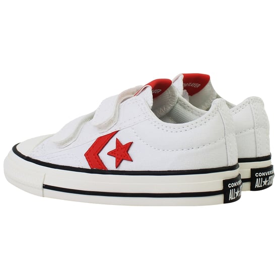 Converse Star Player 72 2V OX Kinder Plimsolls Weiß - Image 3