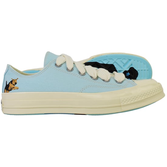Converse Chuck 70 OX Unisex Hellblaue Plimsolls - Image 4