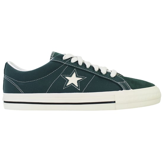 Converse One Star Pro OX Unisex Dunkelgrüne Plimsolls - Image 1