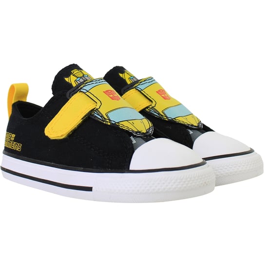 Converse x Transformers Chuck Taylor Kinder Schwarz Plimsolls - Image 2