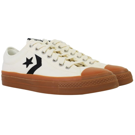 Converse Star Player 76 OX Unisex Weiß Plimsolls - Image 2