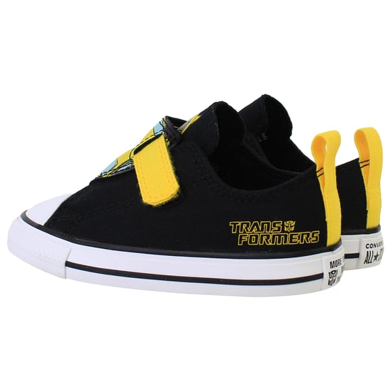 Converse x Transformers Chuck Taylor Kinder Schwarz Plimsolls - Image 3