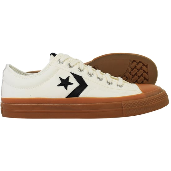 Converse Star Player 76 OX Unisex Weiß Plimsolls - Image 3