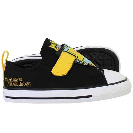 Converse x Transformers Chuck Taylor Kinder Schwarz Plimsolls - Image 4