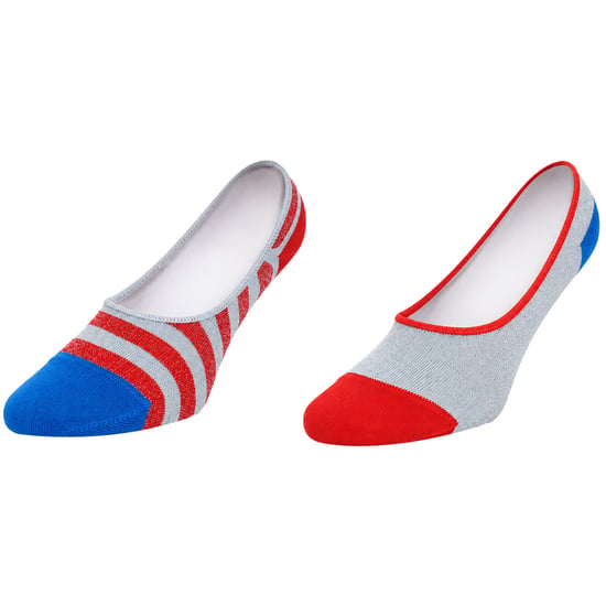 Happy Socks 2er-Pack Bunte Streifen Sneakersocken - Image 1