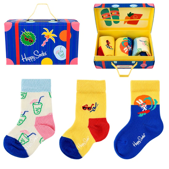Happy Socks 3er-Pack Multicolor Road Trip - Image 1
