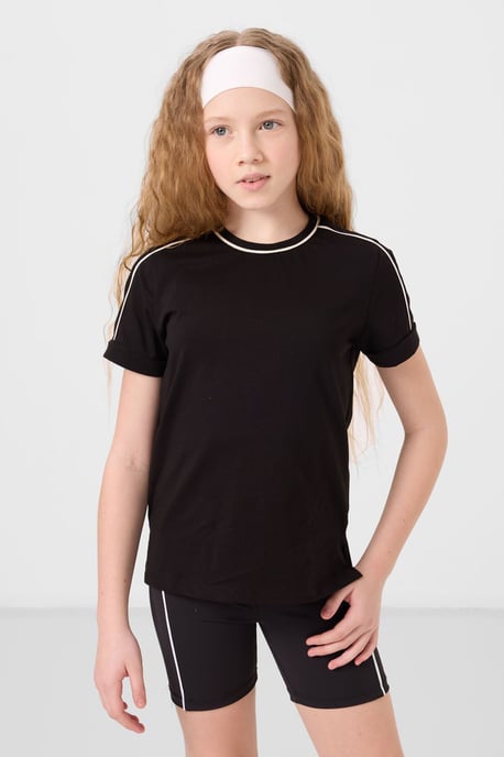 Jugend Unisex Baumwoll-Elastan T-Shirt - Image 4
